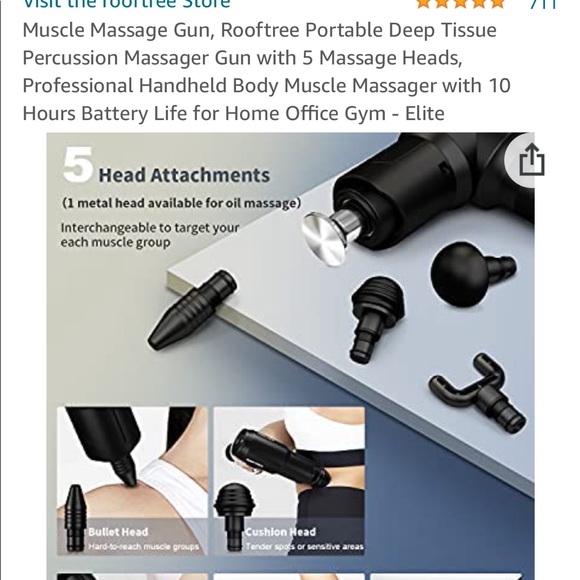 ROOFTREE ELITE Percussion Massage Device - Picture 7 of 9